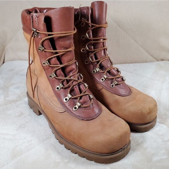 Mens Steel Toe Leather Work Boots. Leather Lined. Oil Resistant. Size 11 - Picture 5 of 15